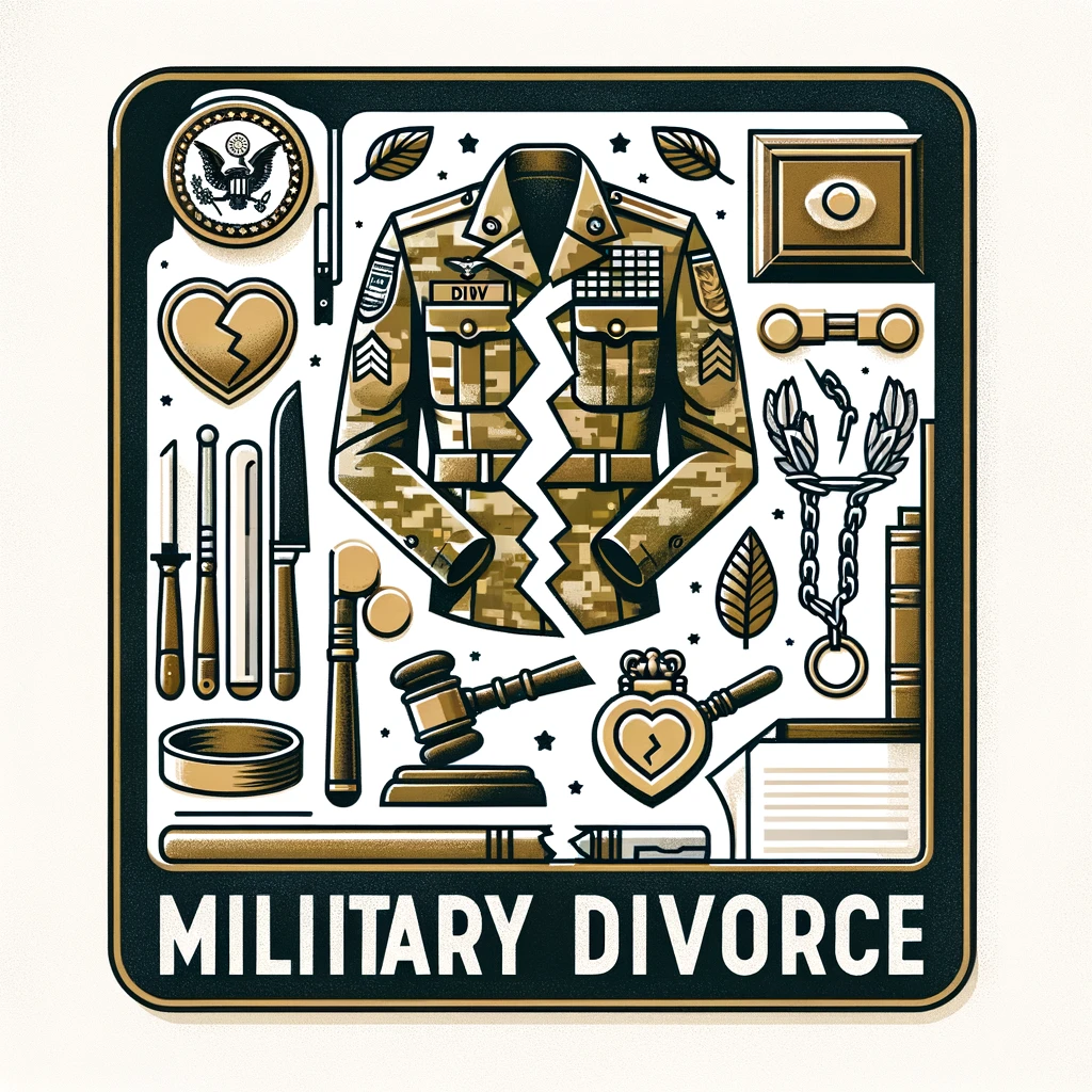 military divorce Georgia