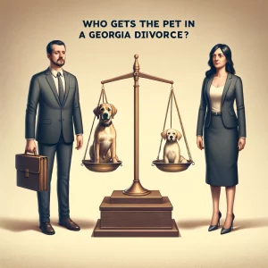 Who Gets the Pet in a Georgia Divorce?