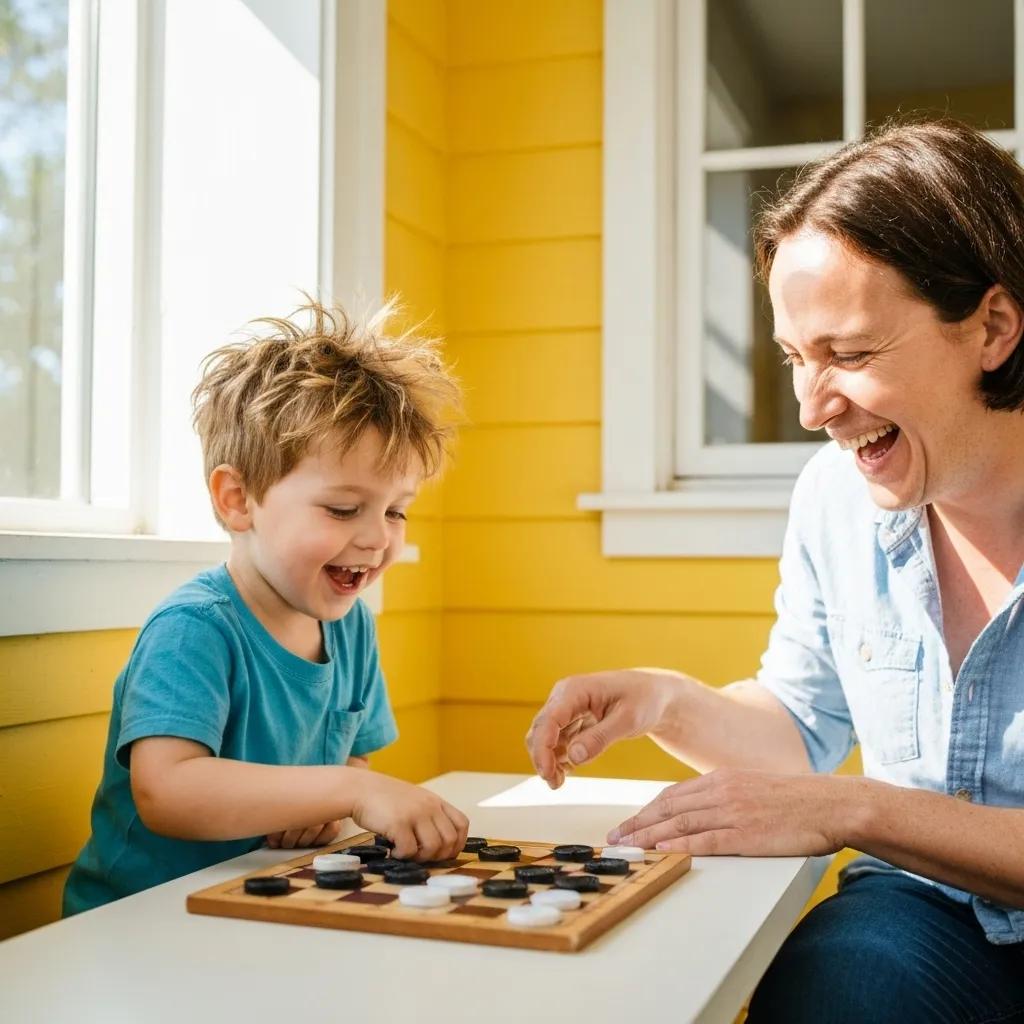 Parent and child enjoying quality time together, representing financial support