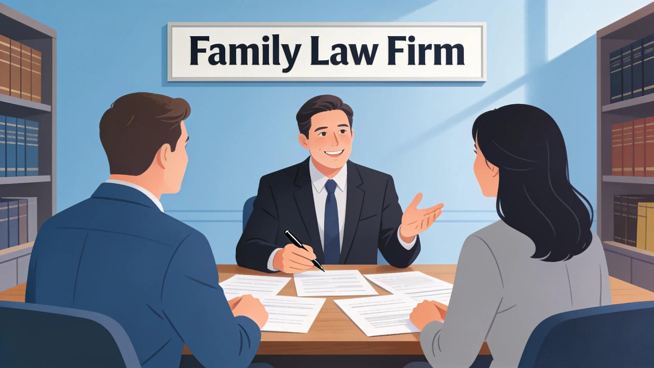 Individuals should look for a law firm for family law
