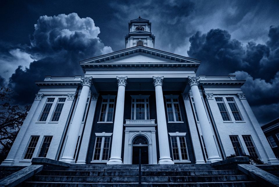 A Georgia county courthouse